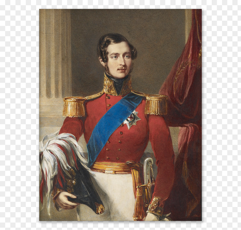 Collection Of Materials Saxe-Coburg And Gotha Prince Consort Portrait PNG