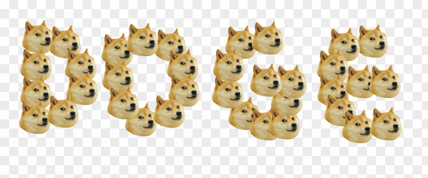 Doge Metal Gold Brass Material PNG