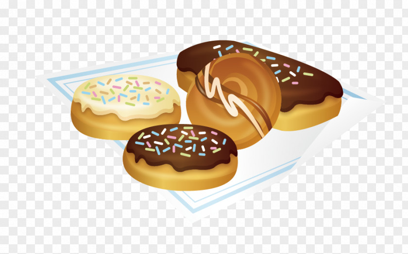 Doughnut Pancake Fast Food Bread PNG