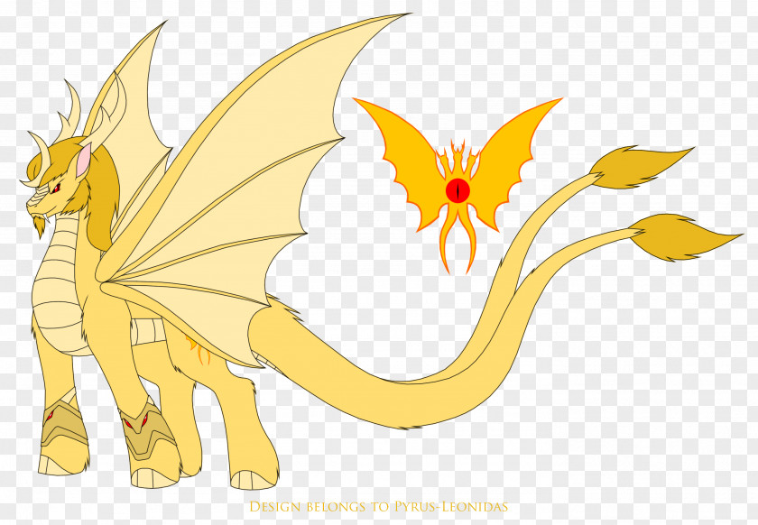 Godzilla King Ghidorah Orga Kaiju Pony PNG