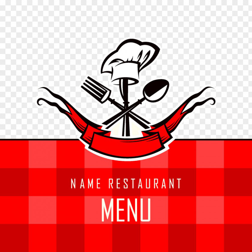 Menu Cover Design Vector Cook Restaurant PNG