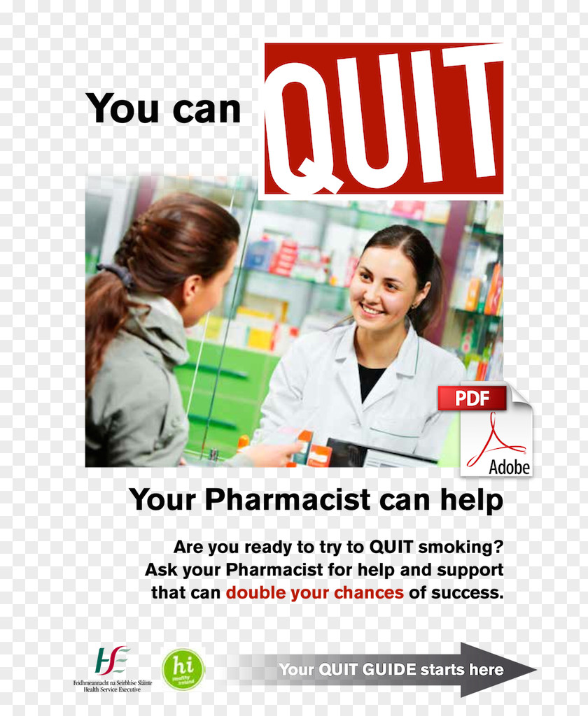 Smoking Cessation Pharmacist Pharmacy Tobacco Free Florida PNG