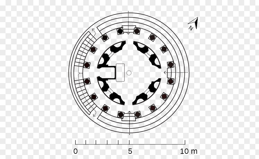 Tempietto San Pietro In Montorio Floor Plan Architecture Santa Costanza PNG