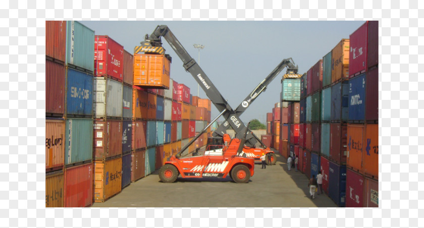 Warehouse Cargo Transport Chennai Intermodal Container PNG