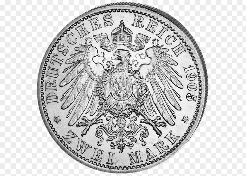 Coin Kingdom Of Prussia German Empire Saxe-Altenburg PNG