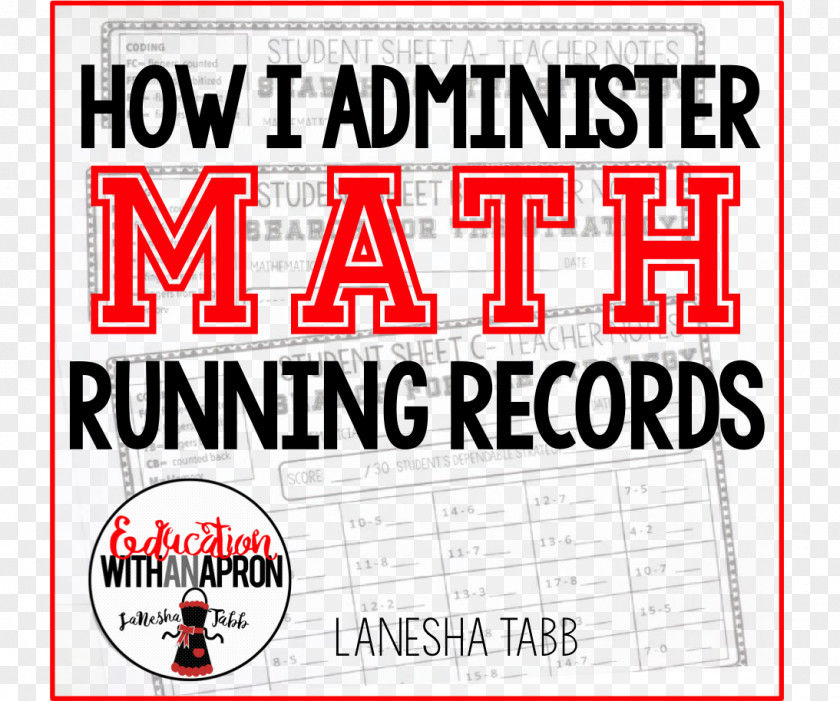 Mathematics Education Running Record Teacher PNG