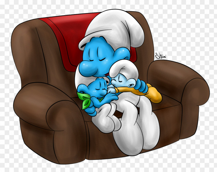 Smurfs The Black Papa Smurf Handy Doctor PNG