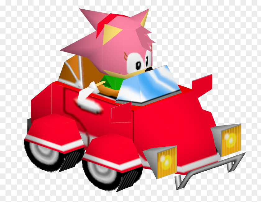 Sonic R The Hedgehog 2 Amy Rose Heroes Mania PNG