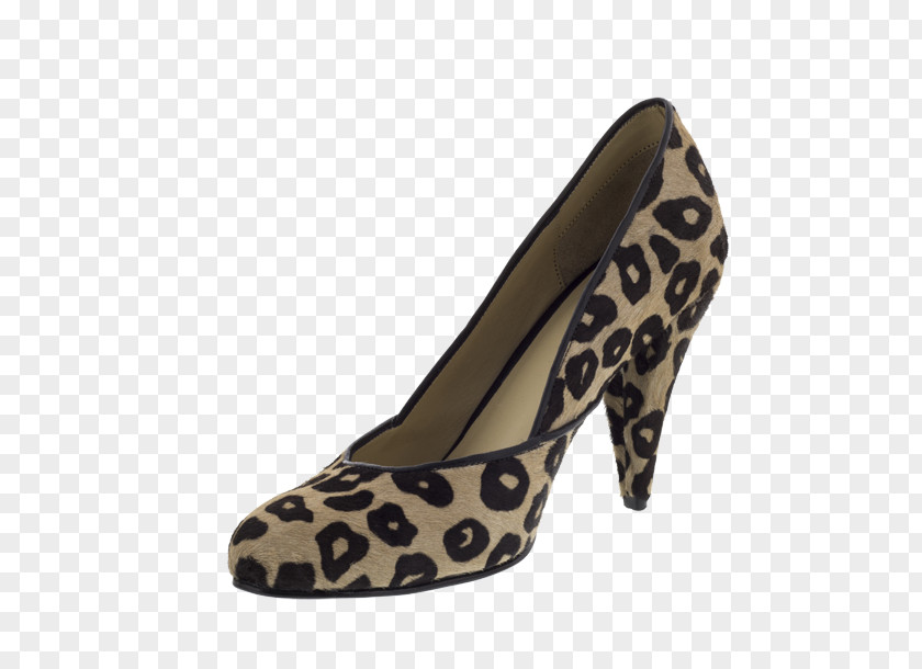 Animal Print Shoe Pump PNG