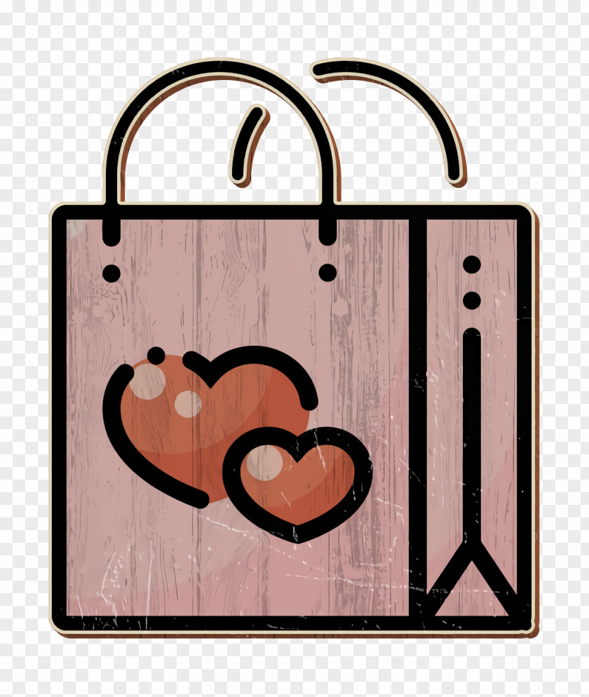 Bag Icon Heart Wedding PNG