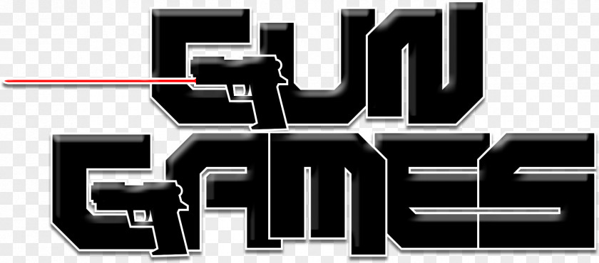 Block Gun Games Logo Brand Product Design Font PNG