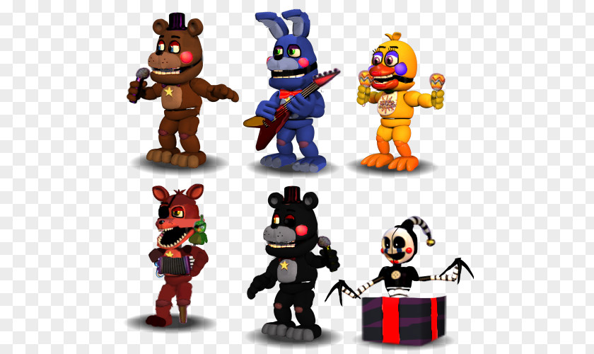 Rockstar Animatronics Freddy Fazbear's Pizzeria Simulator Five Nights At Freddy's 2 4 Image PNG