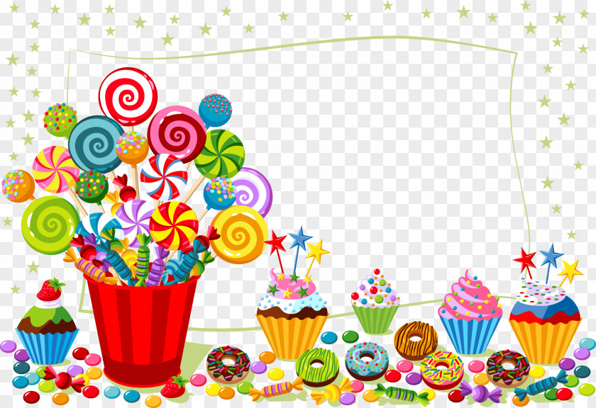 Candy Pot And A Piece Of Paper Happy Birthday To You Image Editing Wish PNG