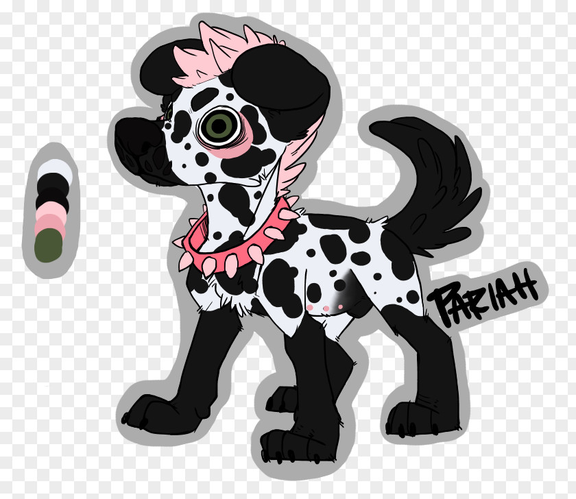 Horse Dalmatian Dog Pink M Mammal PNG