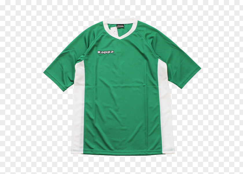 T-shirt Green Sleeve Neck PNG