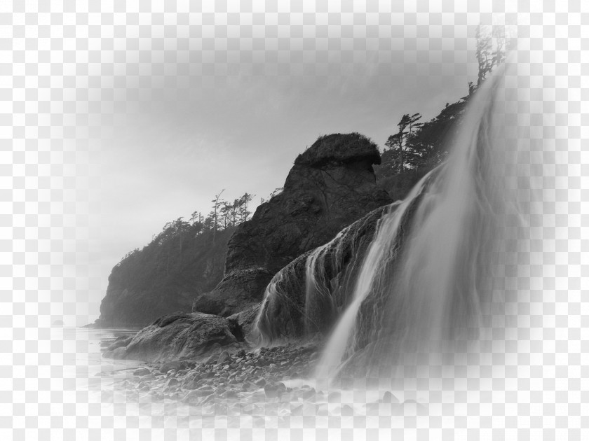 Waterfall Desktop Wallpaper Photography Metaphor Sea High-definition Television PNG