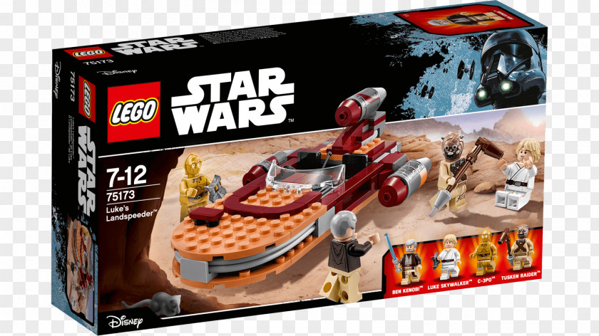 Desert Bike Luke Skywalker Lego Star Wars Toy Minifigure PNG