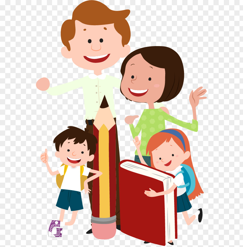 Family Clip Art Cartoon Image Child PNG