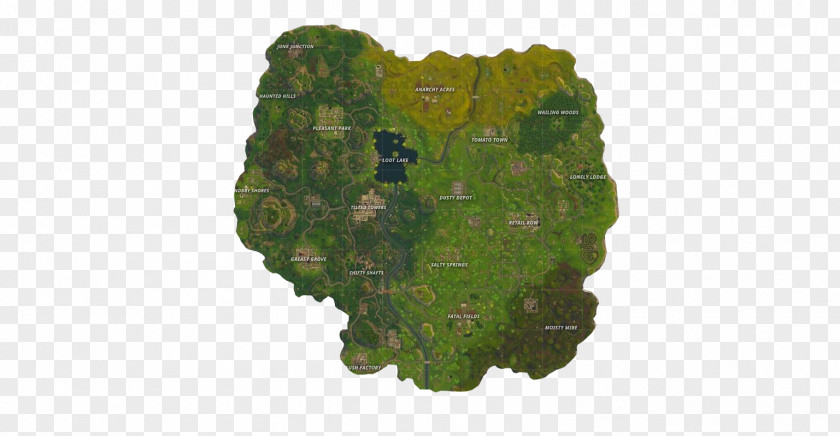 Fortnite Map Season 7 Battle Royale Video Games PlayerUnknown's Battlegrounds Game PNG