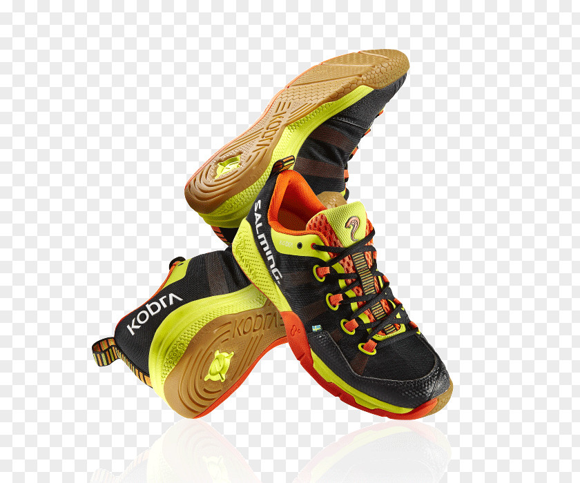 Handball Shoe Salming Sports Footwear Orange PNG