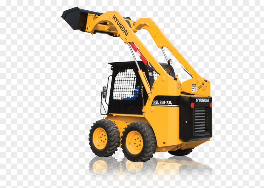 Hyundai Skid-steer Loader Construction Forklift PNG