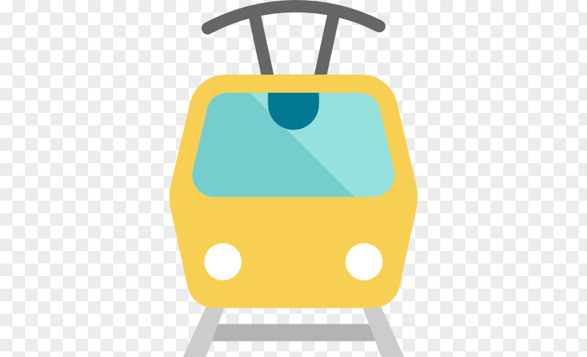 Tram Transport Car PNG