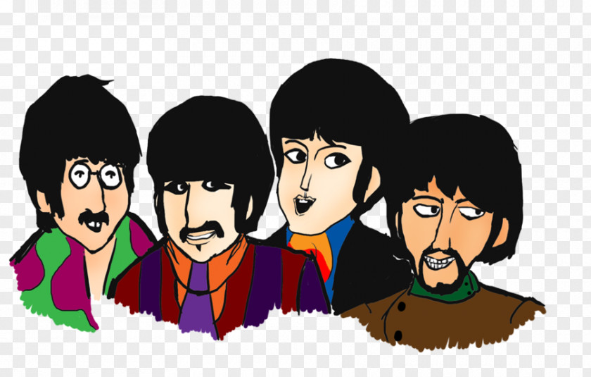 Yellow Submarine Meanies John Lennon The Beatles Abbey Road PNG