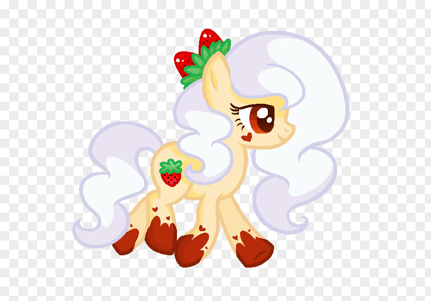 Strawberry Cheesecake Horse Bird Flowering Plant Clip Art PNG