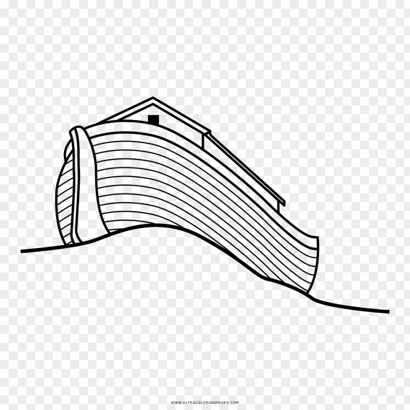 Arca De Noe Noah's Ark Bible Drawing Coloring Book Ausmalbild PNG