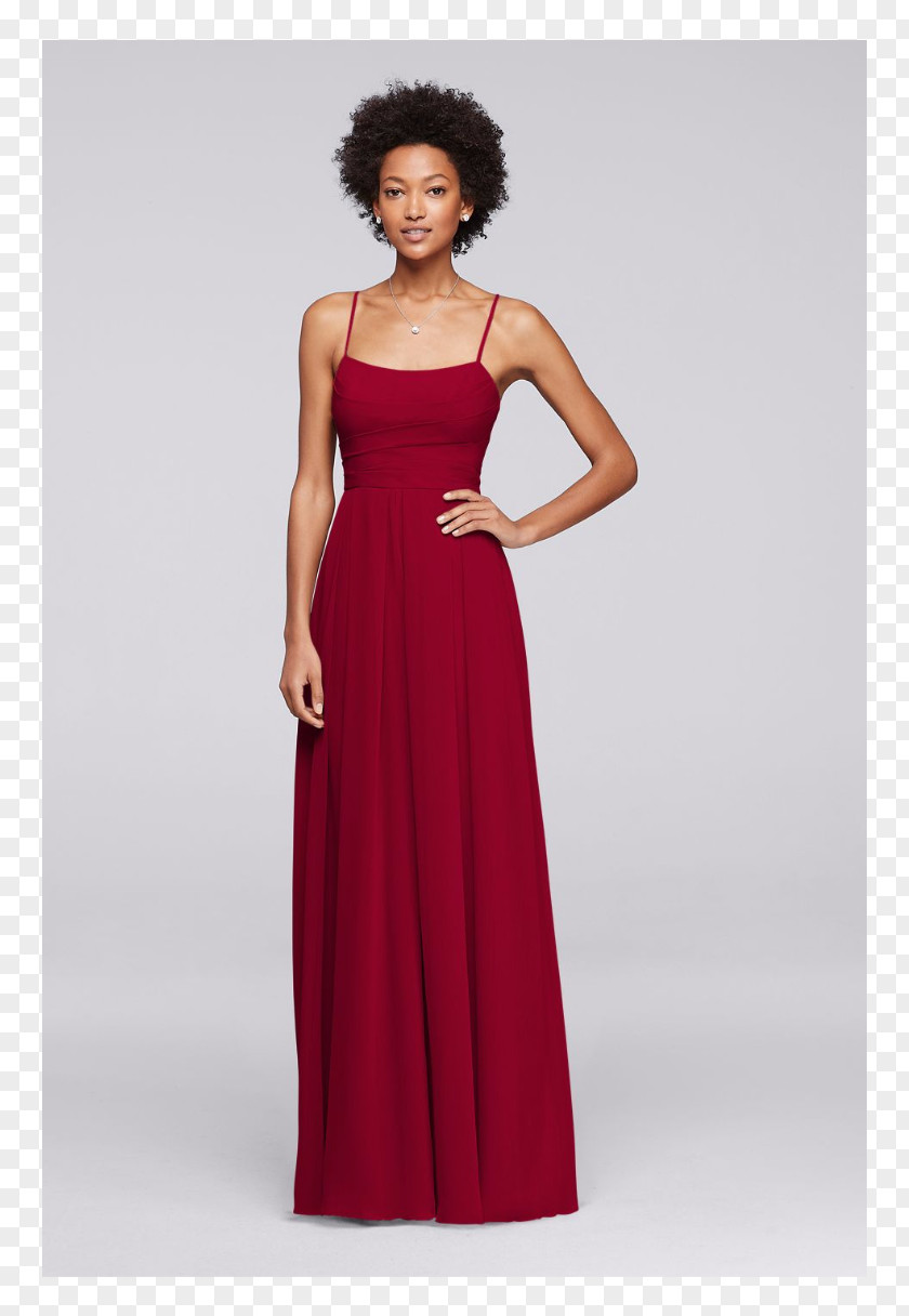 Bridesmaid Dress David's Bridal Neckline PNG