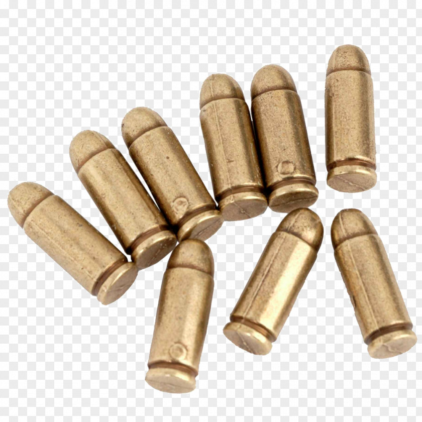 Bullet Dummy Round Thompson Submachine Gun Firearm PNG