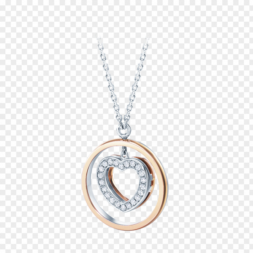 Exquisite Personality Hanger Locket Necklace Body Jewellery Diamond PNG