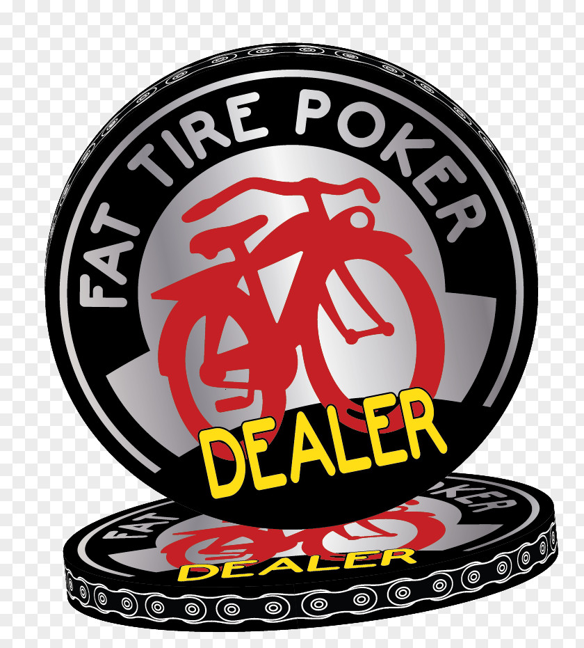 Fat Tires Tire Emblem Logo Button Cutcard PNG