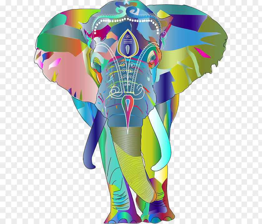 African Elephant Indian PNG