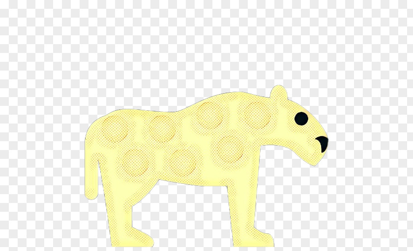 Figurine Toy Animal Figure Yellow PNG