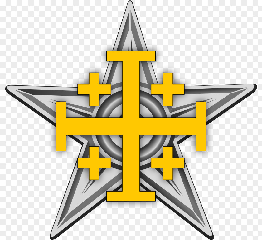 Symbol Jerusalem Cross PNG