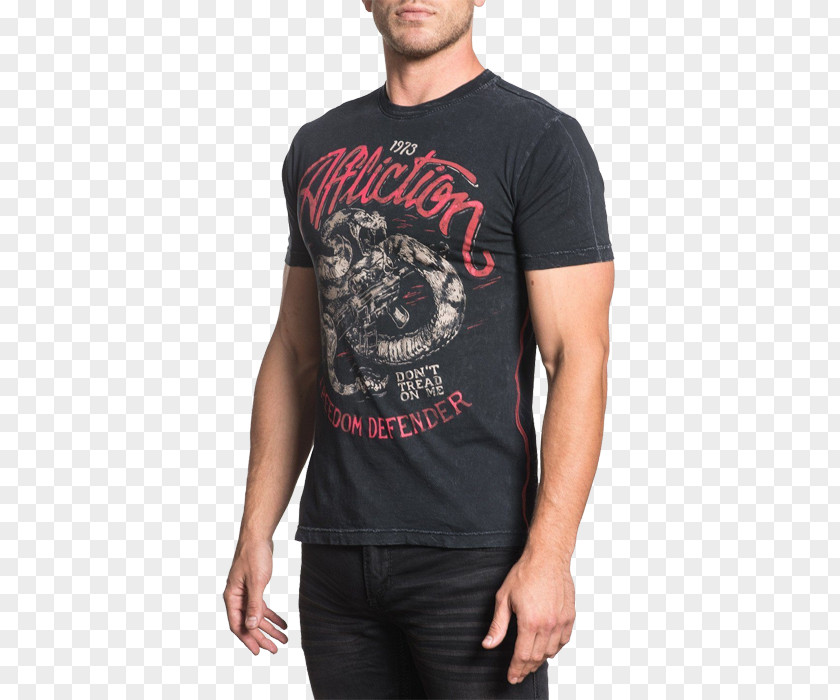 T-shirt Affliction Clothing Sleeve PNG