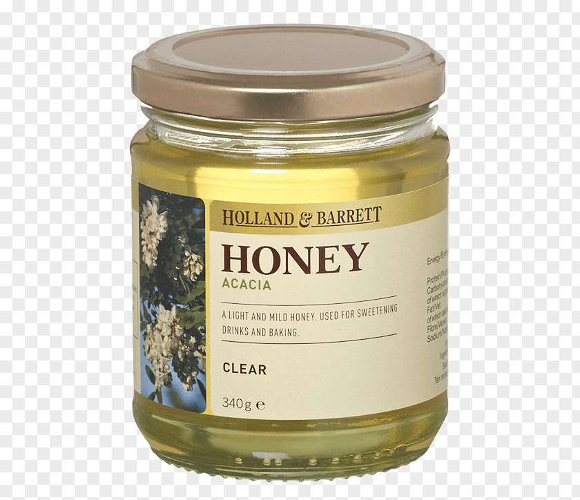 Honey Condiment Holland & Barrett Black Locust PNG