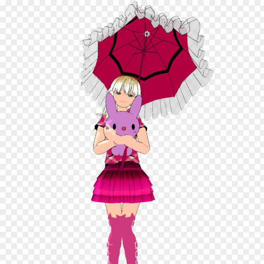 Mmd Parasol Outerwear Toddler Pink M Costume Character PNG