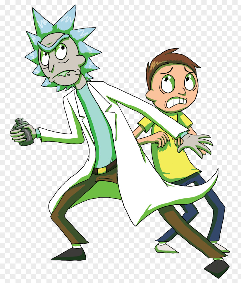 Rick And Morty Dance Fan Art Cartoon DeviantArt PNG