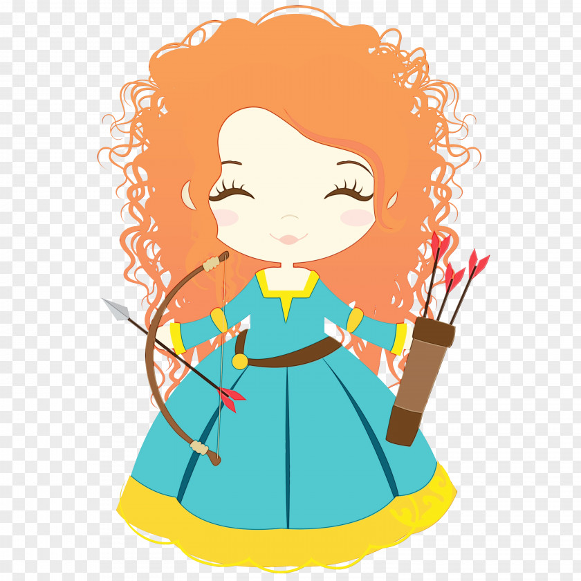 Style Child Art Girl Cartoon PNG