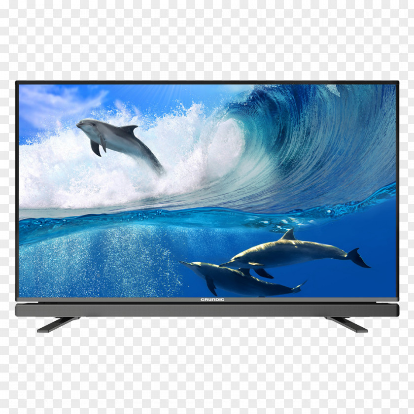 Underwater Grundig LED-backlit LCD Ultra-high-definition Television PNG