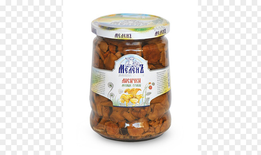 Vegetarian Cuisine Chanterelle Pickling Pickled Cucumber Edible Mushroom PNG