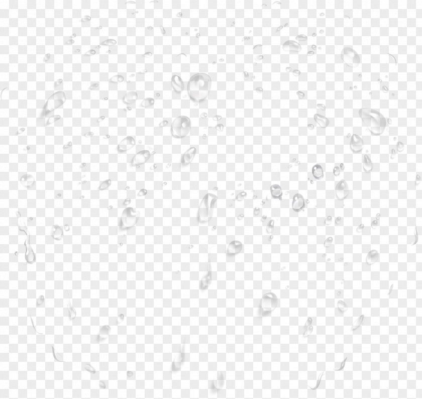 Water Drops Image Black And White Point Angle Pattern PNG
