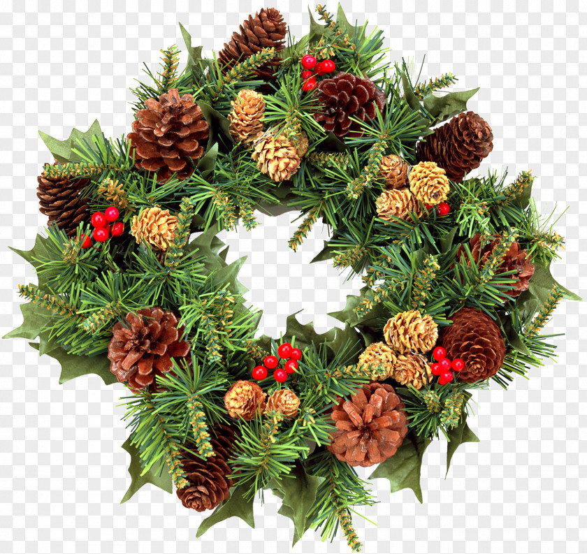 Wreath Christmas Decoration Garland Clip Art PNG