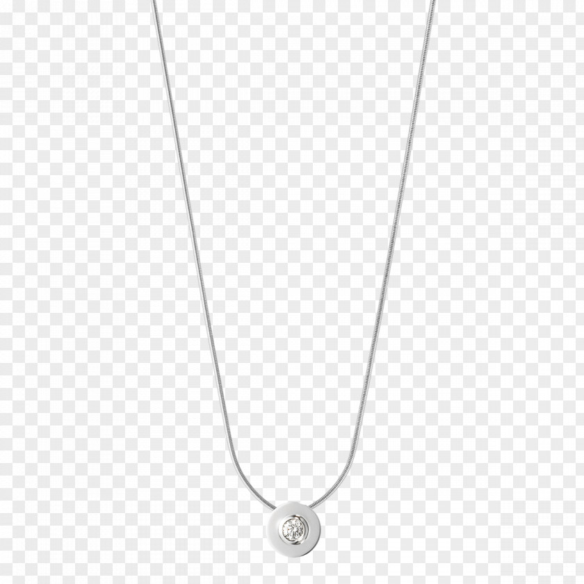 Georg Jensen Locket Necklace Body Jewellery Chain Silver PNG