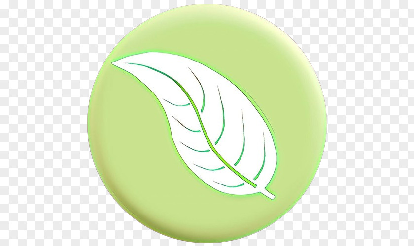 Green Circle Plant Logo PNG