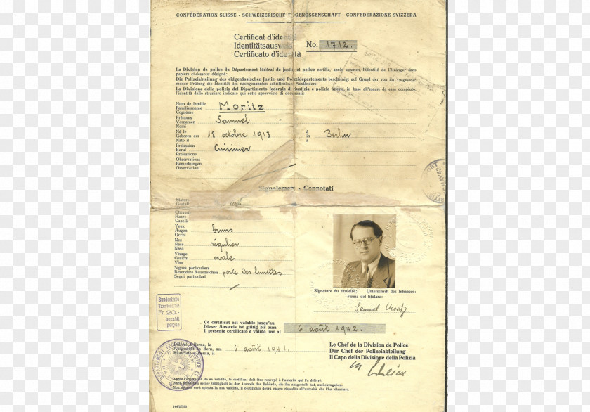 Holocaust Document PNG