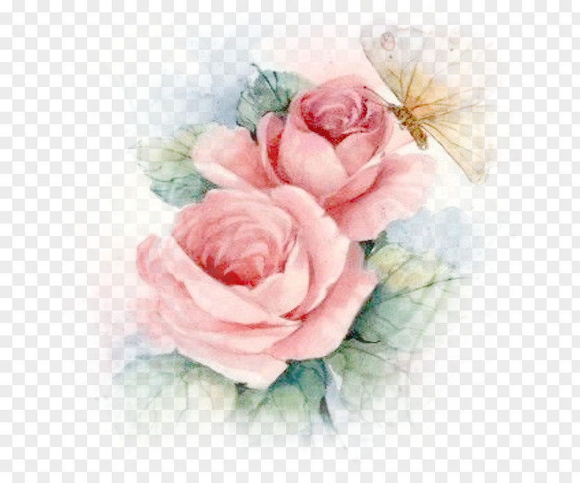 Painting Watercolor Watercolor: Flowers Garden Roses PNG