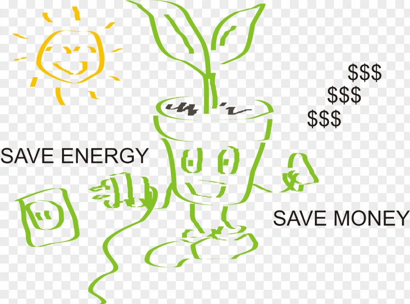 Save Electricity Energy Conservation Saving Money PNG